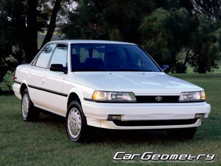 Toyota Camry (CV20 SV21 SV20) 1986–1991 Body Repair Manual