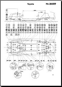 Toyota Camry (CV20 SV21 SV20) 1986–1991 Collision Repair Manual