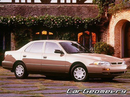 Toyota Camry (SXV10, SXV11, VCV10) 1992-1996 Body Repair Manual