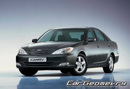 Toyota Camry (#CV30 #CV31) 2002-2006 Body Repair Manual