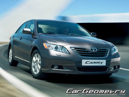 Toyota Camry (ACV40 GSV40) 2007-2011 Body Repair Manual