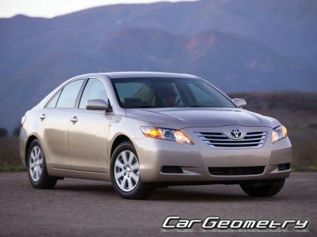 Toyota Camry Hybrid (AHV40) 2006–2009 Body Repair Manual