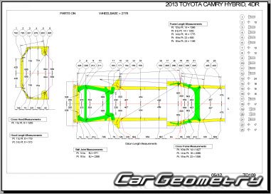 Toyota Camry Hybrid (AVV50) 2012-2015 Collision Repair Manual