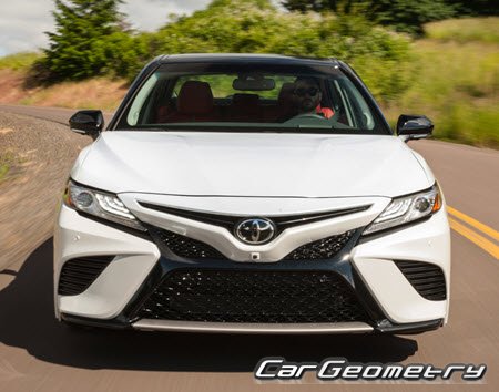 Toyota Camry (AXVA70 GSV70) 2017-2023 Body Repair Manual