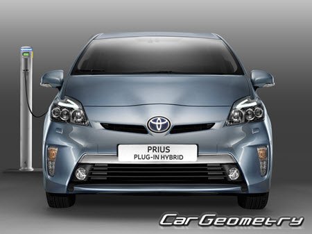 Toyota Prius PHV (ZVW35) 2012-2015 Body Repair Manual