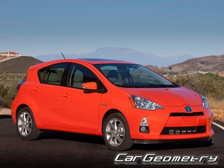 Toyota Prius C (NHP10) 2012-2015 Body Repair Manual