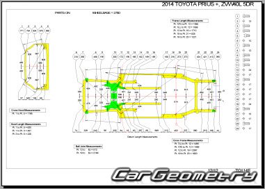 Toyota Prius+ (ZVW40) 2012-2020 Collision Repair Manual