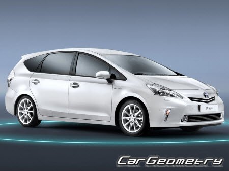 Toyota Prius+ (ZVW40) 2012-2020 Body Repair Manual