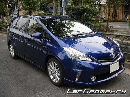 Toyota Prius V (ZVW41) 2012-2015 Body Repair Manual