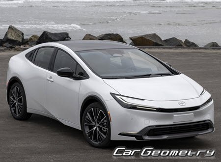 Toyota Prius (MXWH6# ZVW6#) from 2023 Body Repair Manual