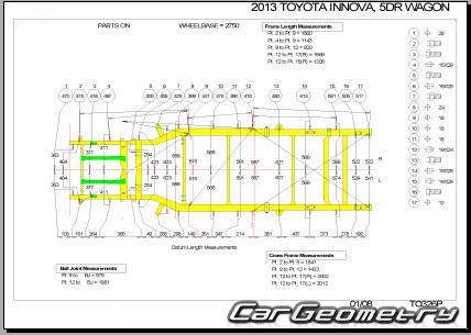 Toyota Innova (TGN41) 2011–2016 Collision Repair Manual