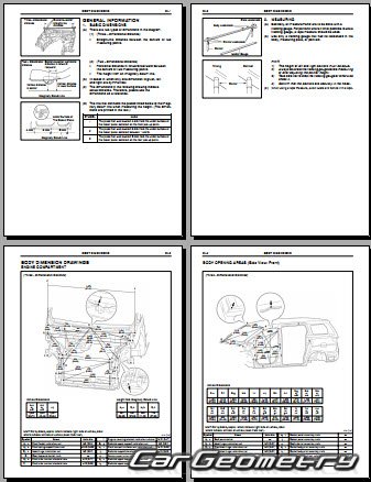 Toyota Alphard (GGH20 ANH20) 2008-2015 Collision Repair Manual