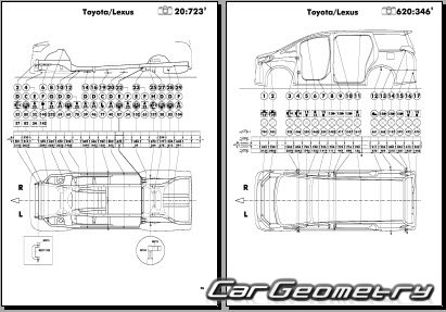 Toyota Alphard & Vellfire (GGH30 AGH30) 2015-2021 Collision Repair manual