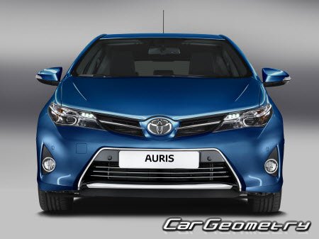 Toyota Auris (ADE186 NDE180 NRE180 ZRE185) 2012-2018 Body Repair Manual