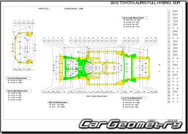 Toyota Auris Hybrid 2010-2012 Collision Repair Manual