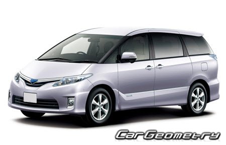 Toyota Previa Hybrid (AHR20) 2008–2018 Body Repair Manual