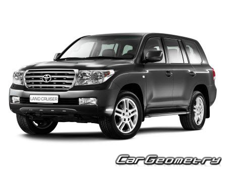 Toyota Land Cruiser 200 2008–2015 Body Repair Manual