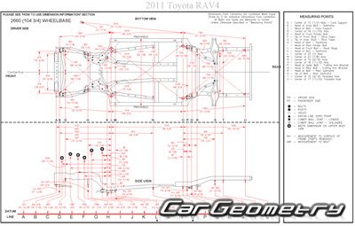 Toyota RAV4 (GSA3# ACA3# ALA30) 2008-2012 Collision Repair Manual