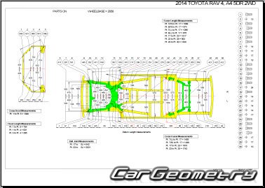 Toyota RAV4 (ASA4# ALA4# ZSA4#) 2013-2017 Collision Repair Manual