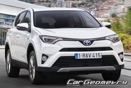 Toyota RAV4 HV (AVA44) 2016-2018 Body Repair Manual