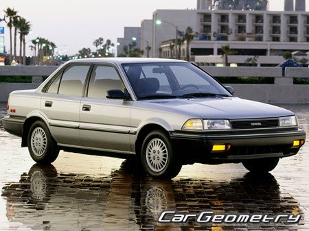 Toyota Corolla (EE90 AE92 CE90 EE97) 1987-1992 Body Repair Manual