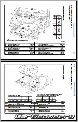 Toyota Corolla (ZZE130) USA 2003-2008 Collision Repair Manual