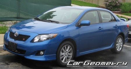 Toyota Corolla (AZE141 ZRE142) 2009-2013 Body Repair Manual