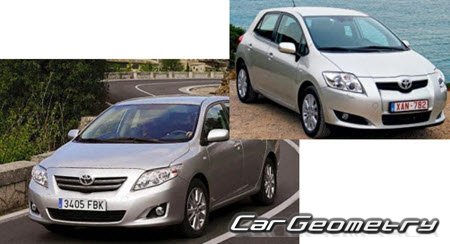 Toyota Corolla Auris (E15#) 2006-2009 Body Repair Manual