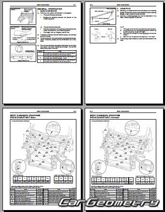 Toyota Corolla Auris (NRE150 ZRE151 ZRE152) 2010-2012 Collision Repair Manual