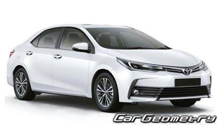 Toyota Corolla Altis 2014-2019 Body Repair Manual