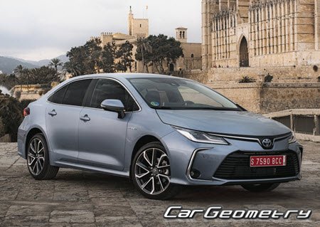 Toyota Corolla Sedan 2019–2025 Body Repair Manual