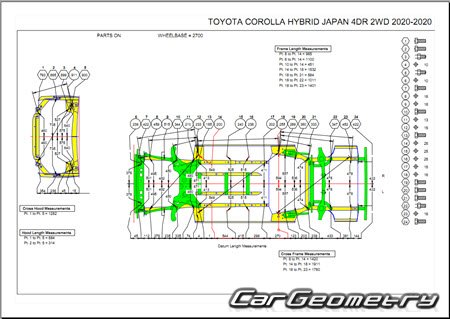 Toyota Corolla Sedan 2019–2025 Collision Repair Manual