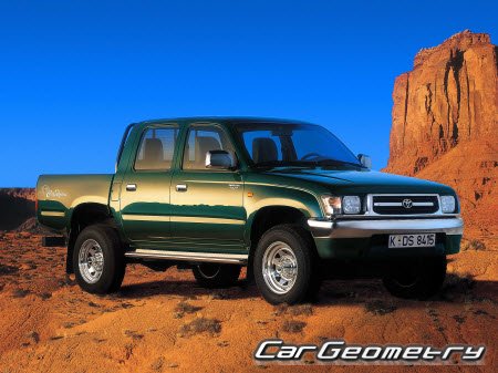 Toyota Hilux 1997-2005 Body Repair Manual