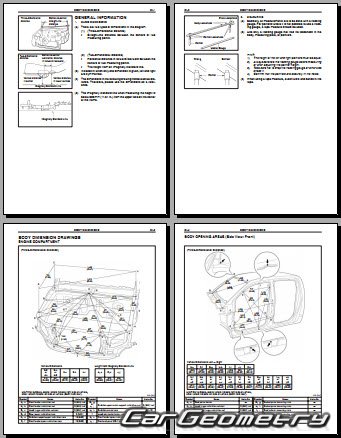 Toyota Hilux 2011-2015  (Single, Double, Extra Cab) Collision shop manual