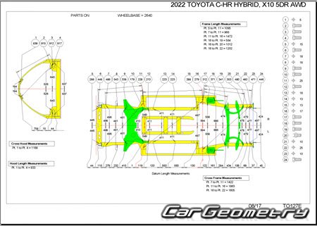 Toyota C-HR Hybrid (ZYX10 ZYX11 MAXH10) 2016–2024 Collision Repair manual