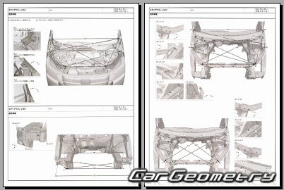 Honda StepWGN eHEV (RP8 RP9) 2022-2029 (RH Japanese market) Body dimensions