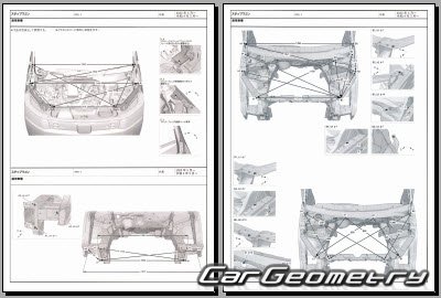 Honda StepWGN (RP6 RP7) 2022-2029 (RH Japanese market) Body dimensions