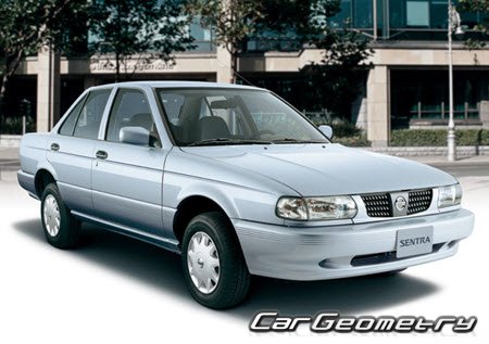 Nissan Sentra (B13) 1990–2017 Body dimensions