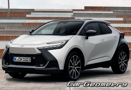 Toyota C-HR (MAXH21 MAXH25 MAXH20 ZYX20) 2024–2030 Body Repair Manual