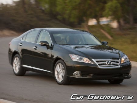 Lexus ES240 ES350 (ACV40 ACV40 GSV40 GSV40) 2006-2009 Body Repair Manual