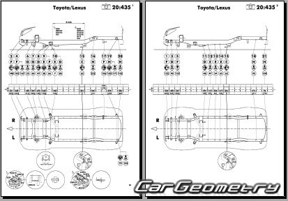 Lexus GX400 GX460 (URJ150 GRJ158) 2009-2015 Collision Repair Manual