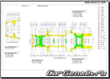 Lexus LS460 LS460L (USF40) 2006–2012 Collision Repair Manual