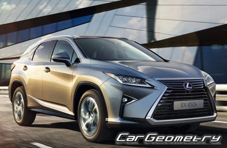 Lexus RX450h (GYL25) 2016-2021 Body Repair Manual