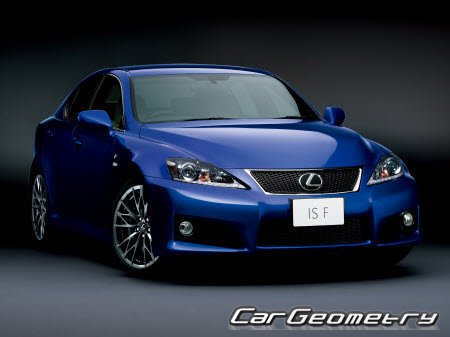 Lexus IS F (USE20) 2007-2014 Body Repair Manual