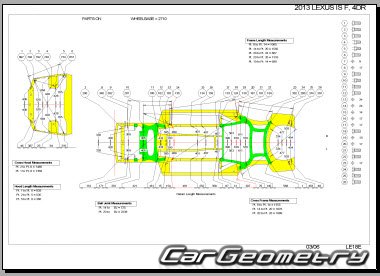 Lexus IS F (USE20) 2007-2014 Collision Repair Manual