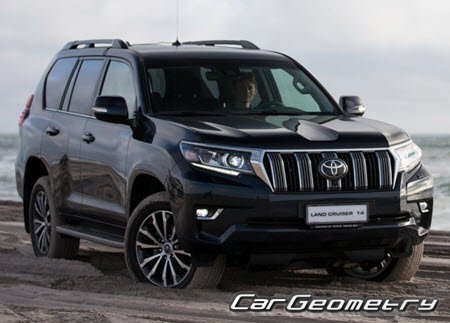 Toyota Land Cruiser PRADO 2017–2023 Body Repair Manual