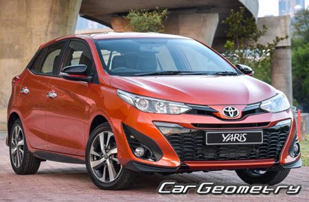 Toyota Yaris S (NSP151) 2018-2024 Body Repair Manual