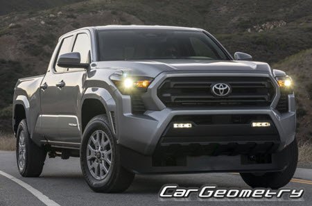 Toyota Tacoma 2024-2030 Body Repair Manual