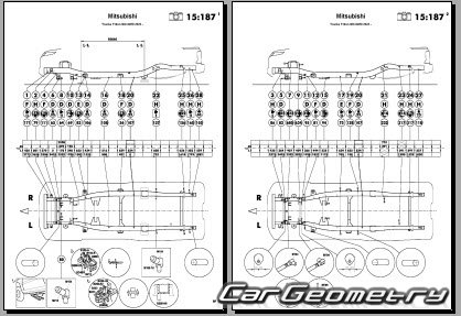 Mitsubishi L200 & Triton from 2024 Body dimensions