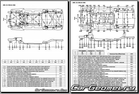 Toyota Sprinter Carib (AE11#G) 1995-2002 (RH Japanese market) Body dimensions